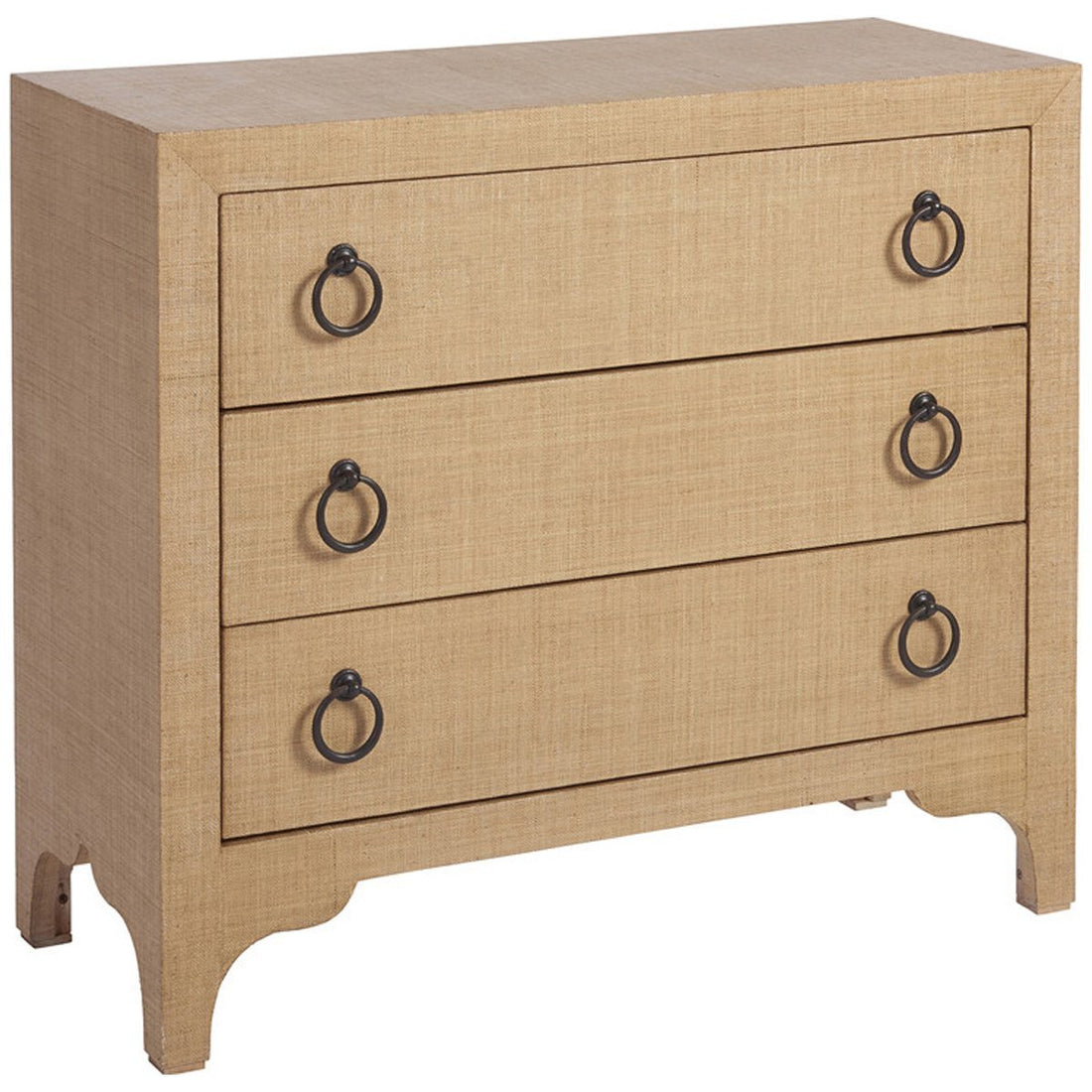 Lexington Barclay Butera Newport Balboa Island Raffia Hall Chest