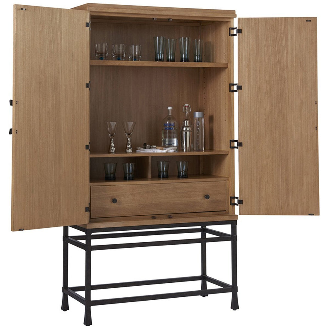 Lexington Barclay Butera Newport Jade Bar/Chest on Stand