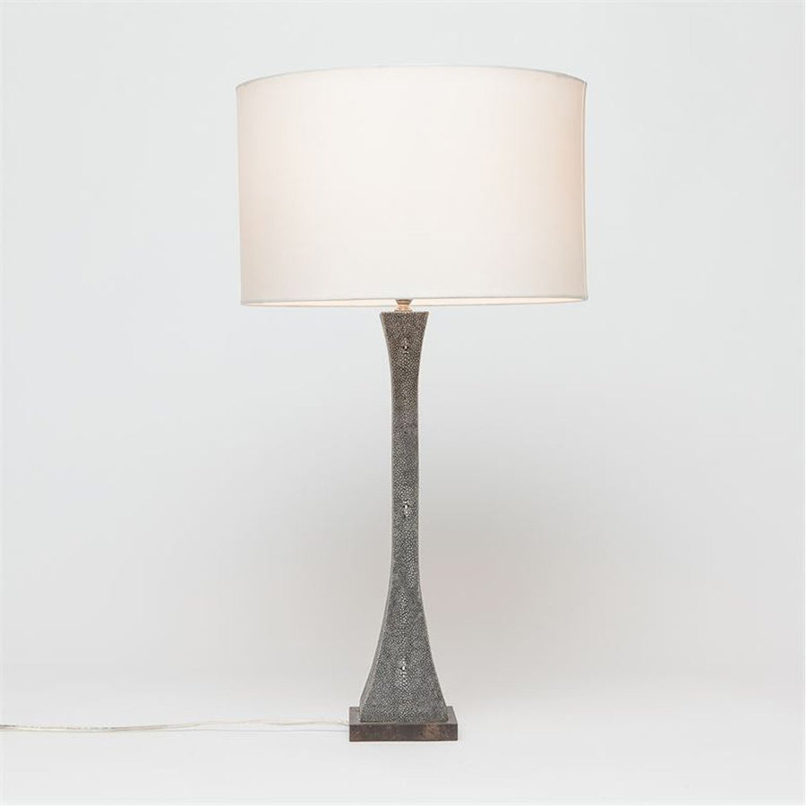 Made Goods Astrid Tapered Realistic Faux Shagreen Table Lamp