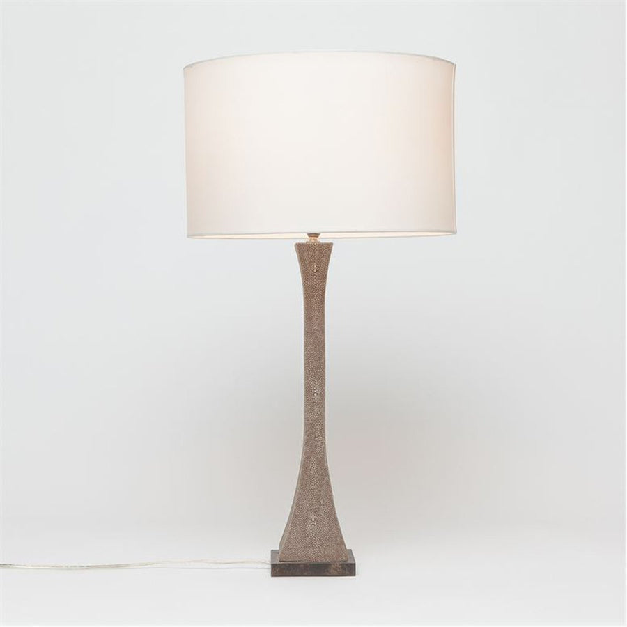 Made Goods Astrid Tapered Realistic Faux Shagreen Table Lamp