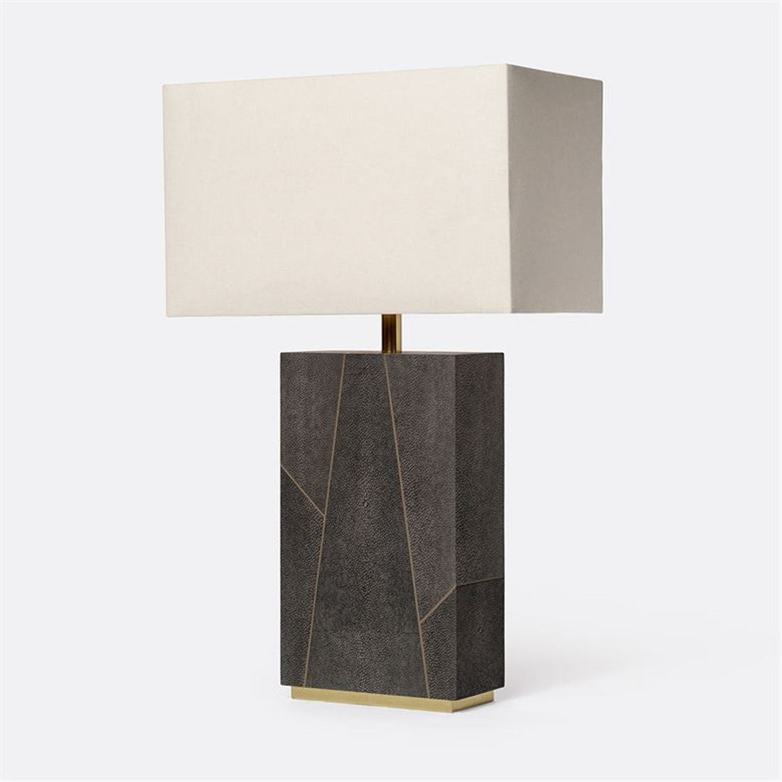 Made Goods Breck Realistic Faux Shagreen Table Lamp