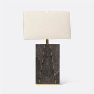 Made Goods Breck Realistic Faux Shagreen Table Lamp