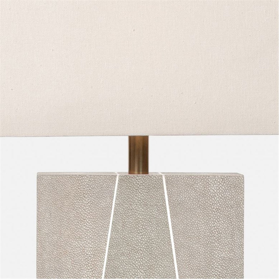 Made Goods Breck Realistic Faux Shagreen Table Lamp