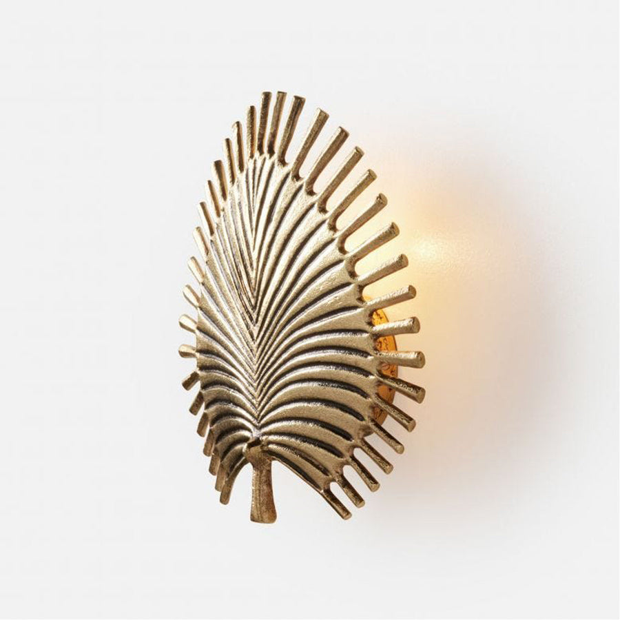 Made Goods Cassius Palm Frond 2-Light Sconce