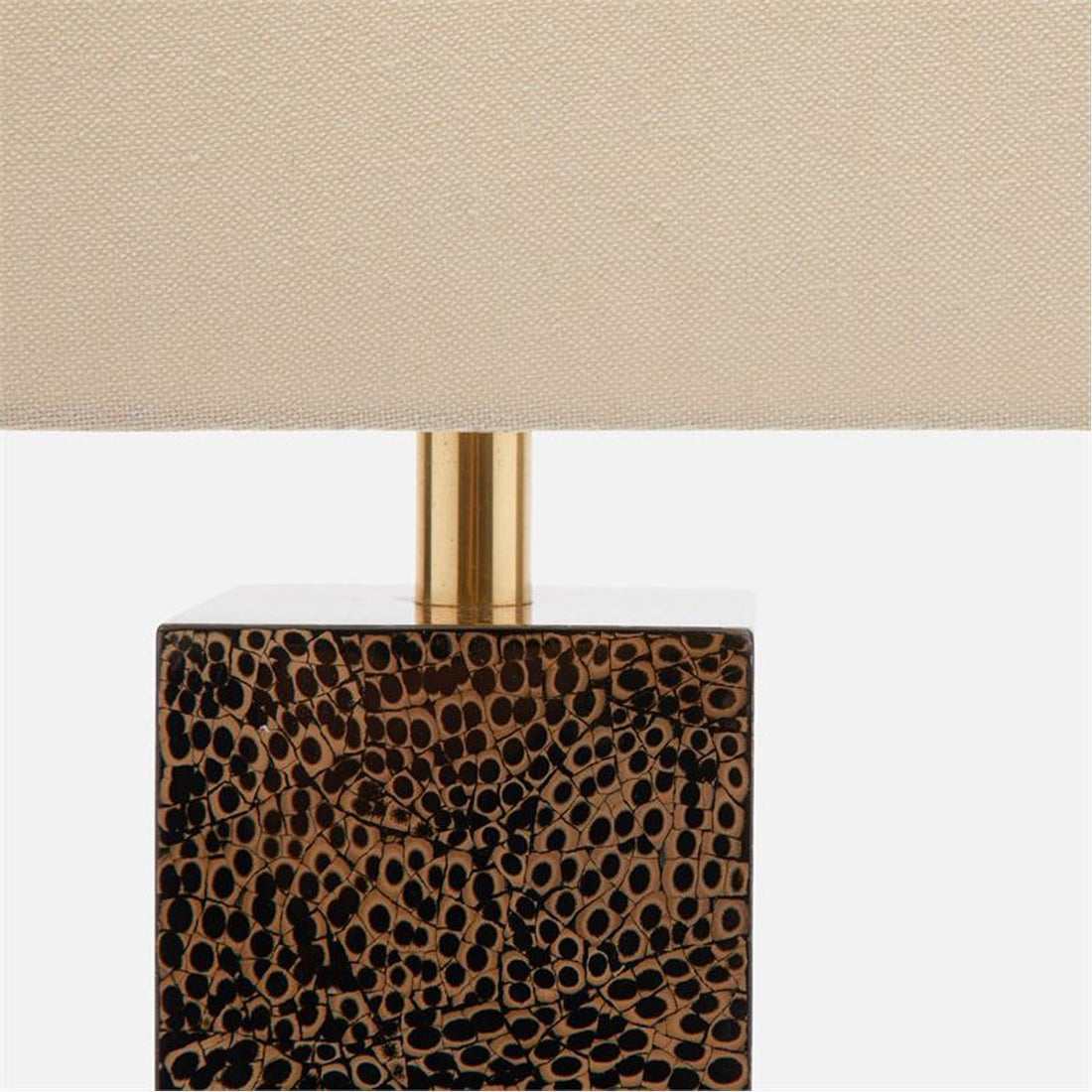 Made Goods Della Snakeskin Patterned Table Lamp