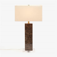 Made Goods Della Snakeskin Patterned Table Lamp