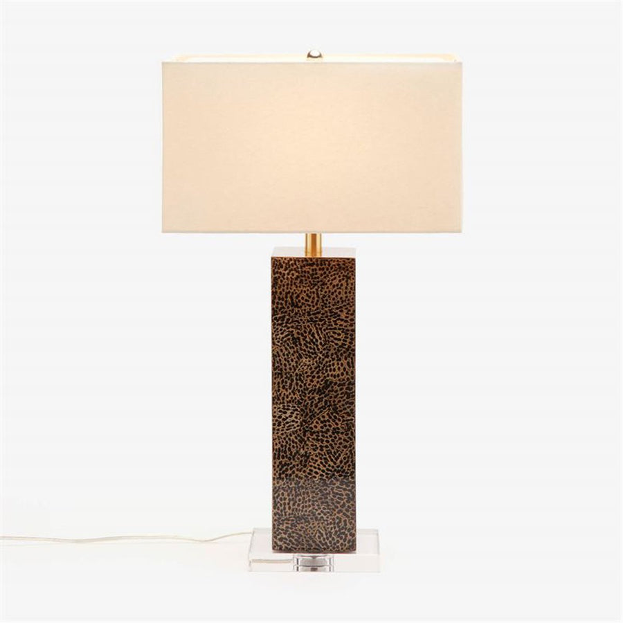 Made Goods Della Snakeskin Patterned Table Lamp