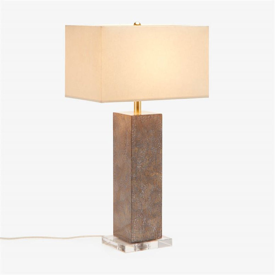 Made Goods Della Snakeskin Patterned Table Lamp