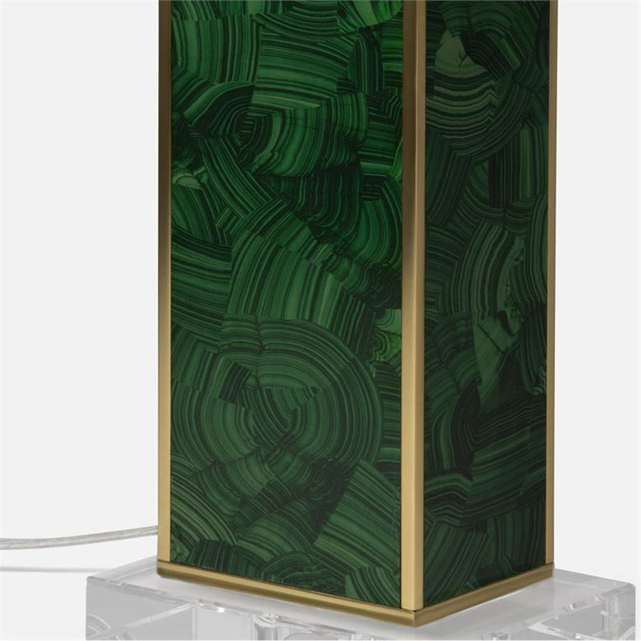 Made Goods Denton Faux Malachite Table Lamp