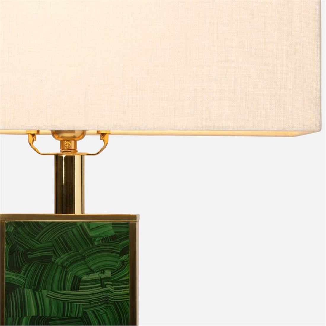 Made Goods Denton Faux Malachite Table Lamp