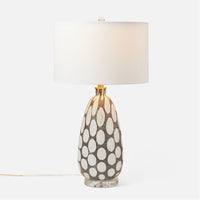 Made Goods Duvall Spotted Glass Table Lamp