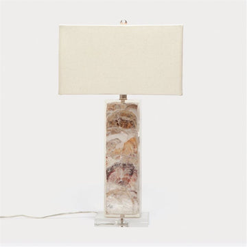 Made Goods Elara Rustic Shell Table Lamp