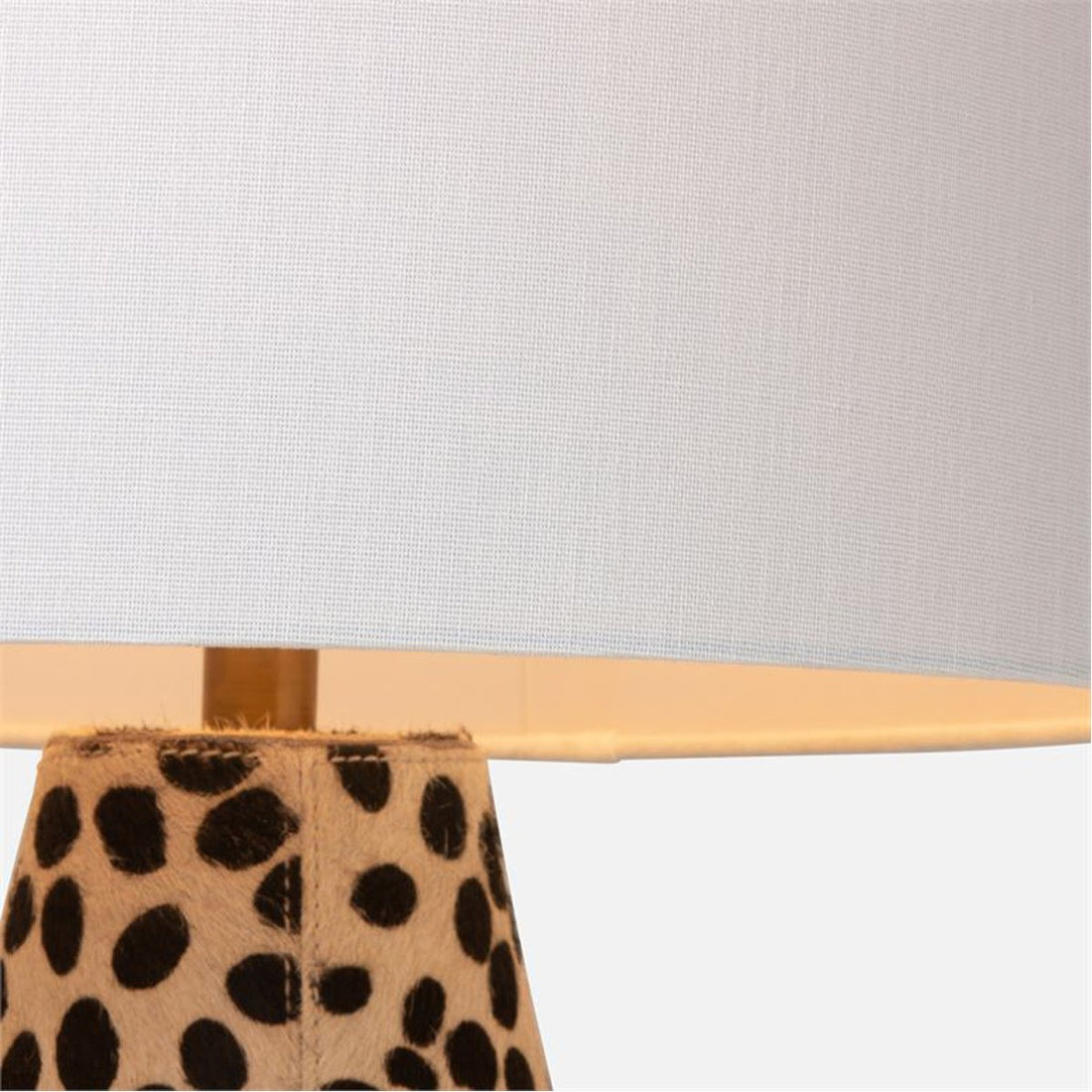 Made Goods Gwenora Dalmatian Print Table Lamp