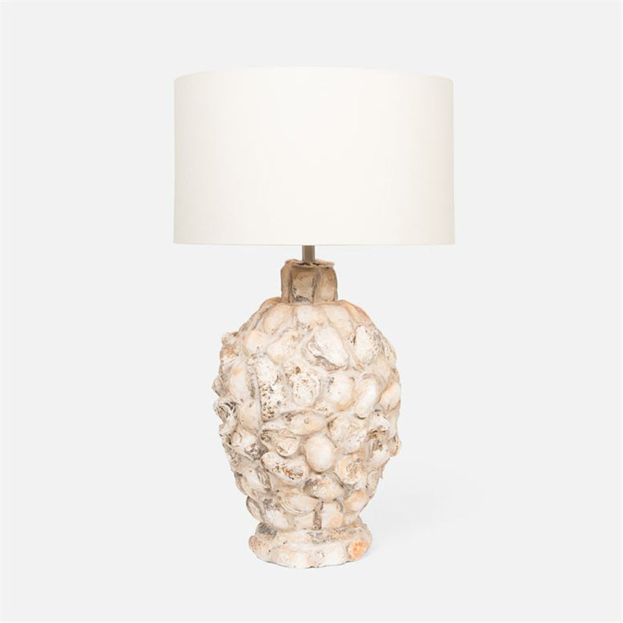 Made Goods Harlan Oyster Shell Table Lamp