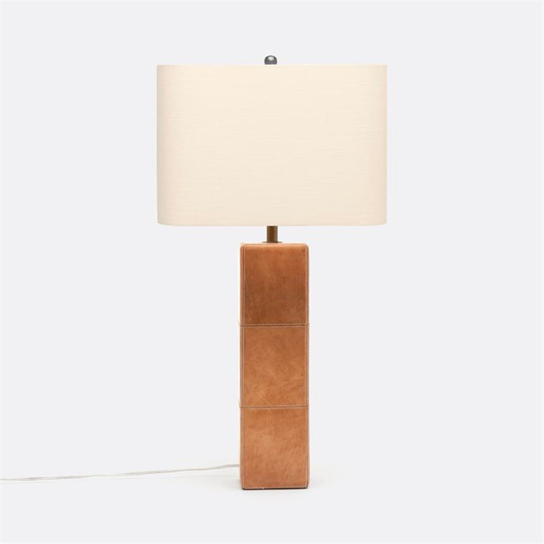 Made Goods Jude Full-Grain Leather Table Lamp