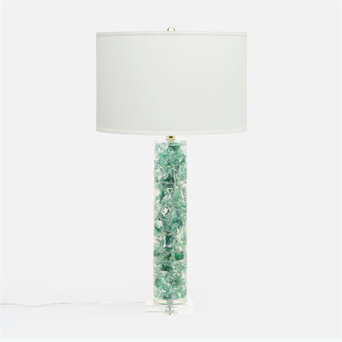 Made Goods Keldan Glass and Resin Table Lamp