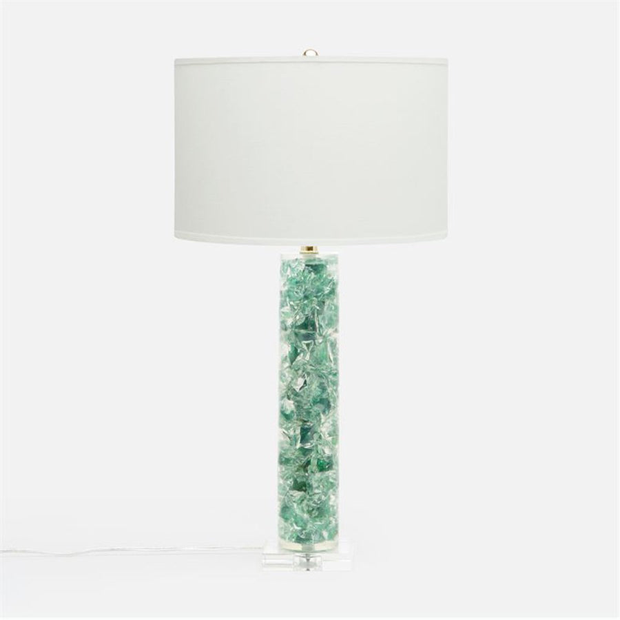 Made Goods Keldan Glass and Resin Table Lamp