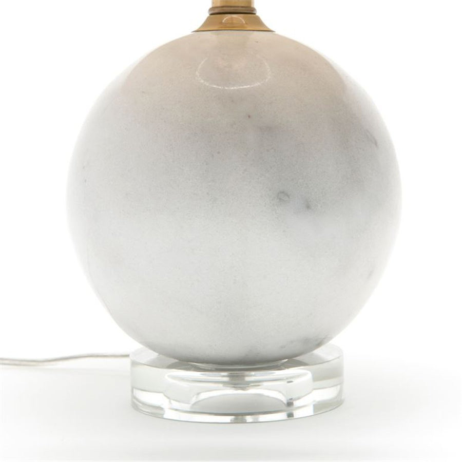 Made Goods Klara Round Marble Table Lamp