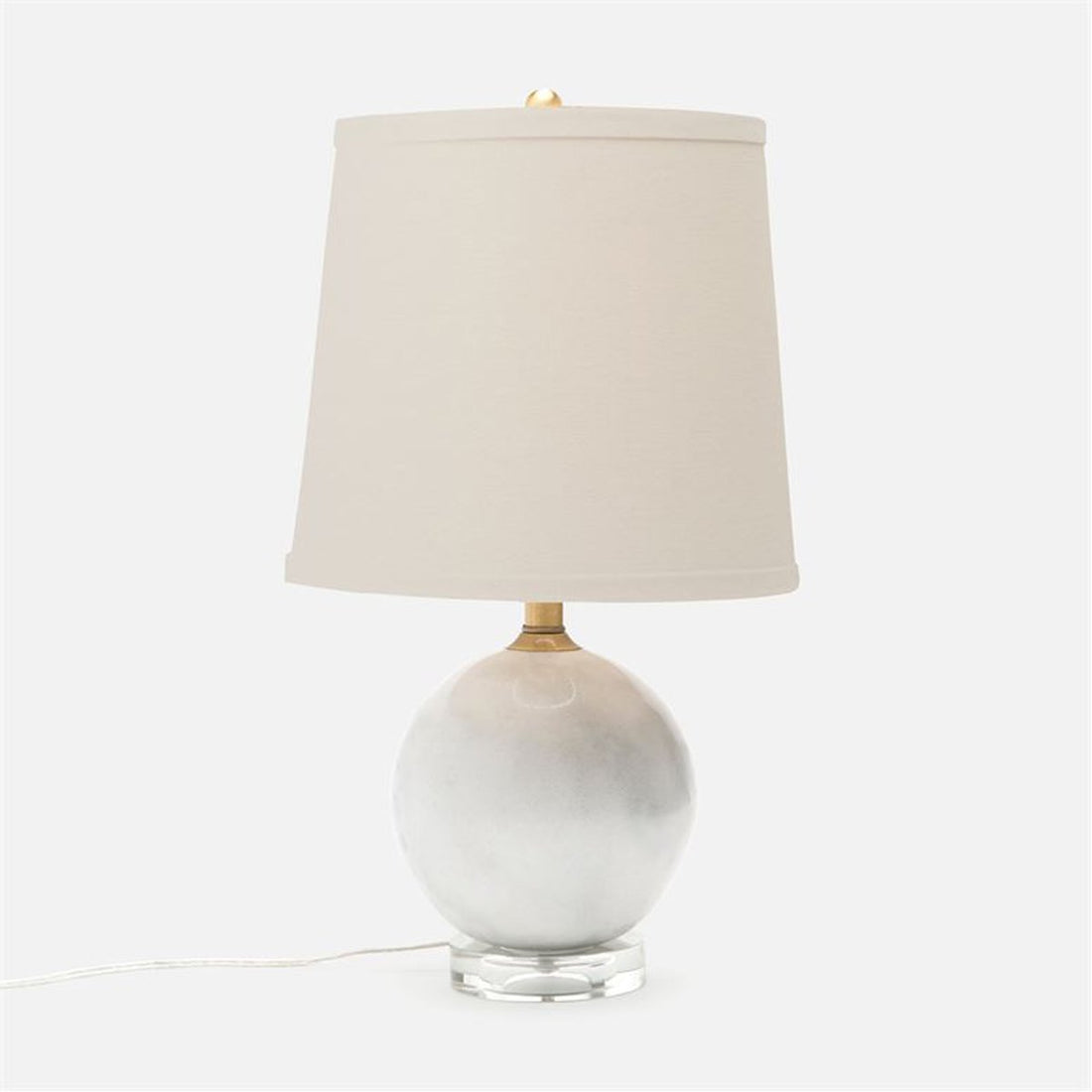 Made Goods Klara Round Marble Table Lamp