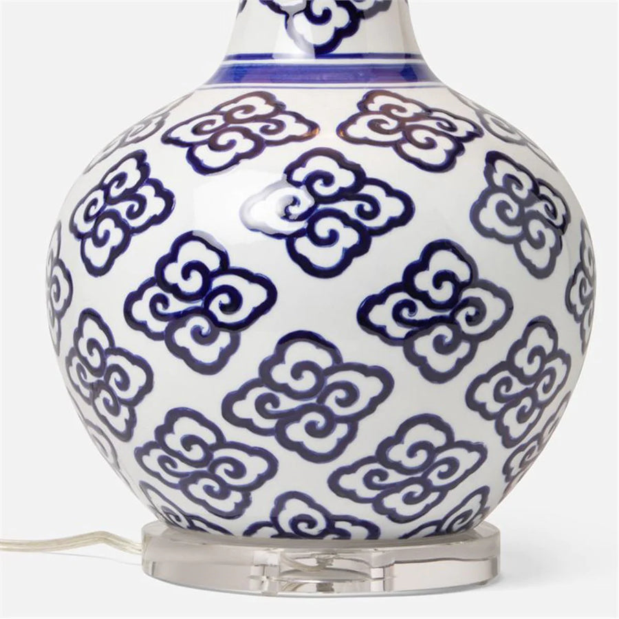 Made Goods Miriam Asian Style Motif Table Lamp