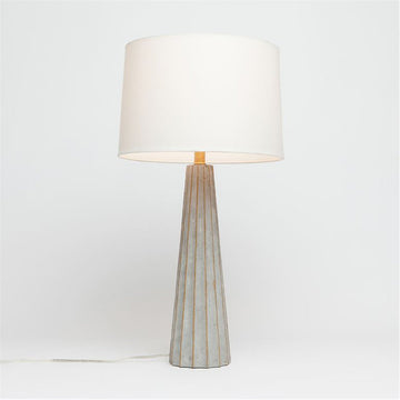 Made Goods Nova Leafed Cement Table Lamp