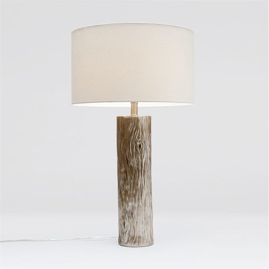 Made Goods Russell Wood-Grain Resin Table Lamp