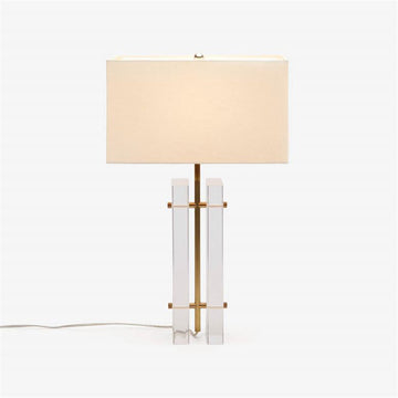 Made Goods Ryan Split Acrylic 16-Inch Table Lamp