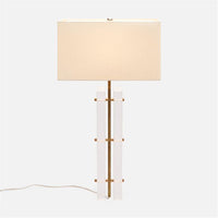 Made Goods Ryan Split Acrylic 18-Inch Table Lamp