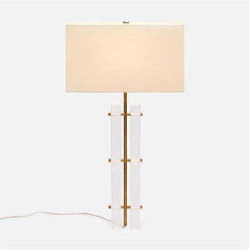 Made Goods Ryan Split Acrylic 18-Inch Table Lamp