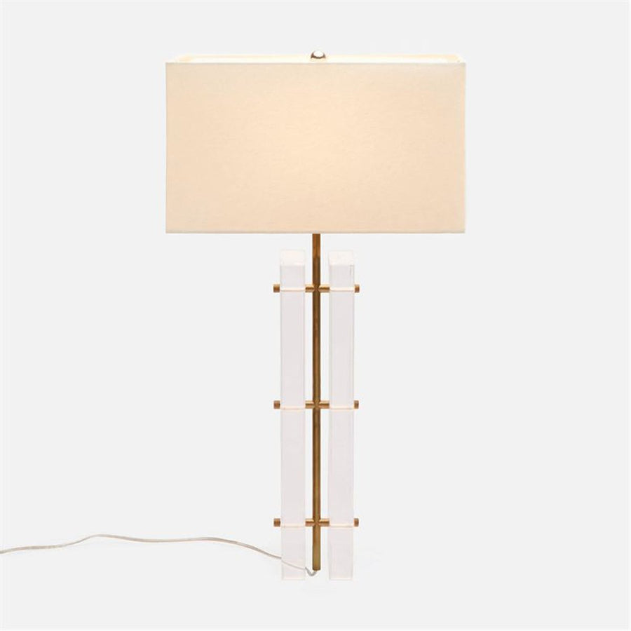 Made Goods Ryan Split Acrylic 18-Inch Table Lamp