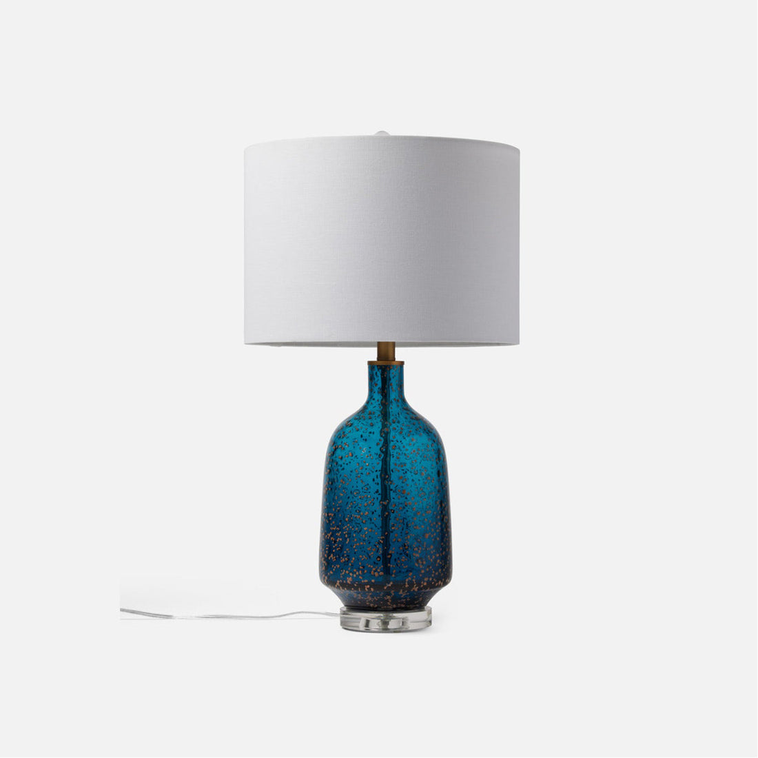 Made Goods Tarik Bottle-Style Glass Table Lamp