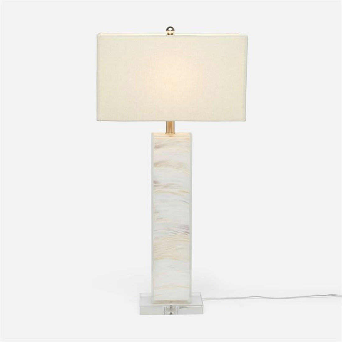 Made Goods Zilia Modern Shell Table Lamp