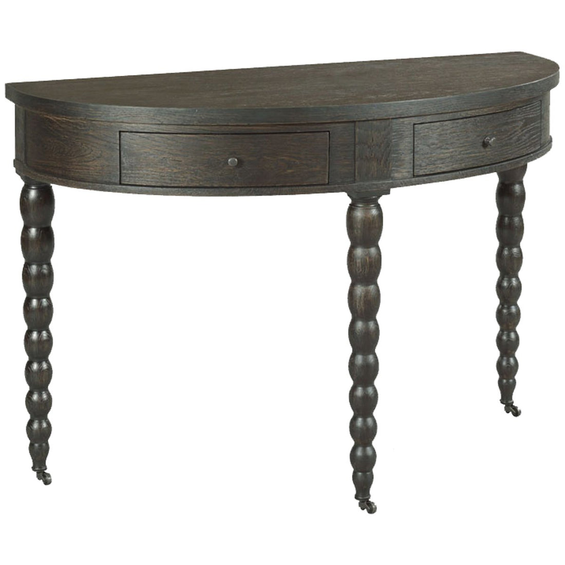 Woodbridge Furniture Salutation Demilune Table