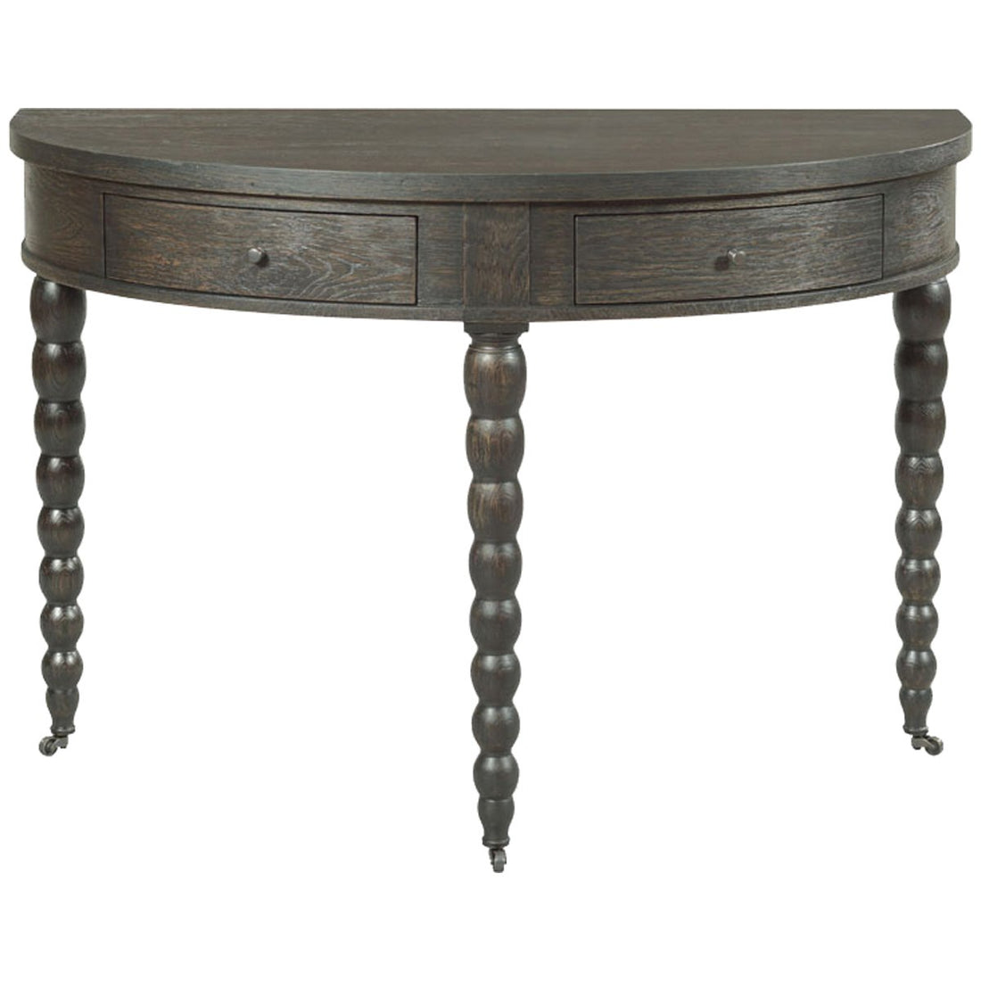 Woodbridge Furniture Salutation Demilune Table