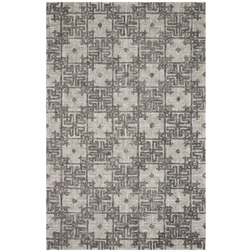 Loloi Ehren EHR-01 Charcoal Fog Hand Tufted Rug