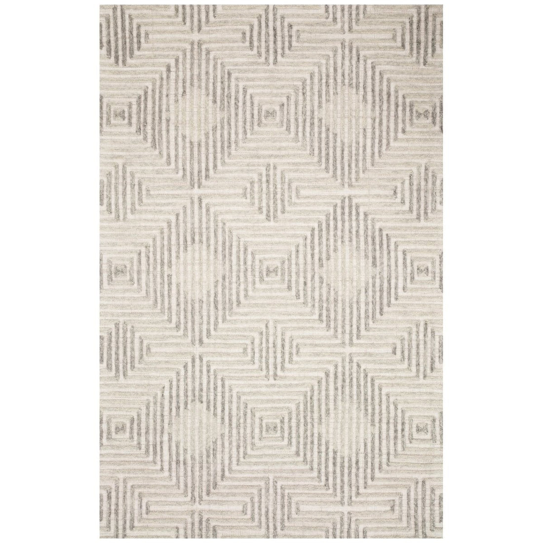 Loloi Ehren EHR-02 Grey Silver Hand Tufted Rug