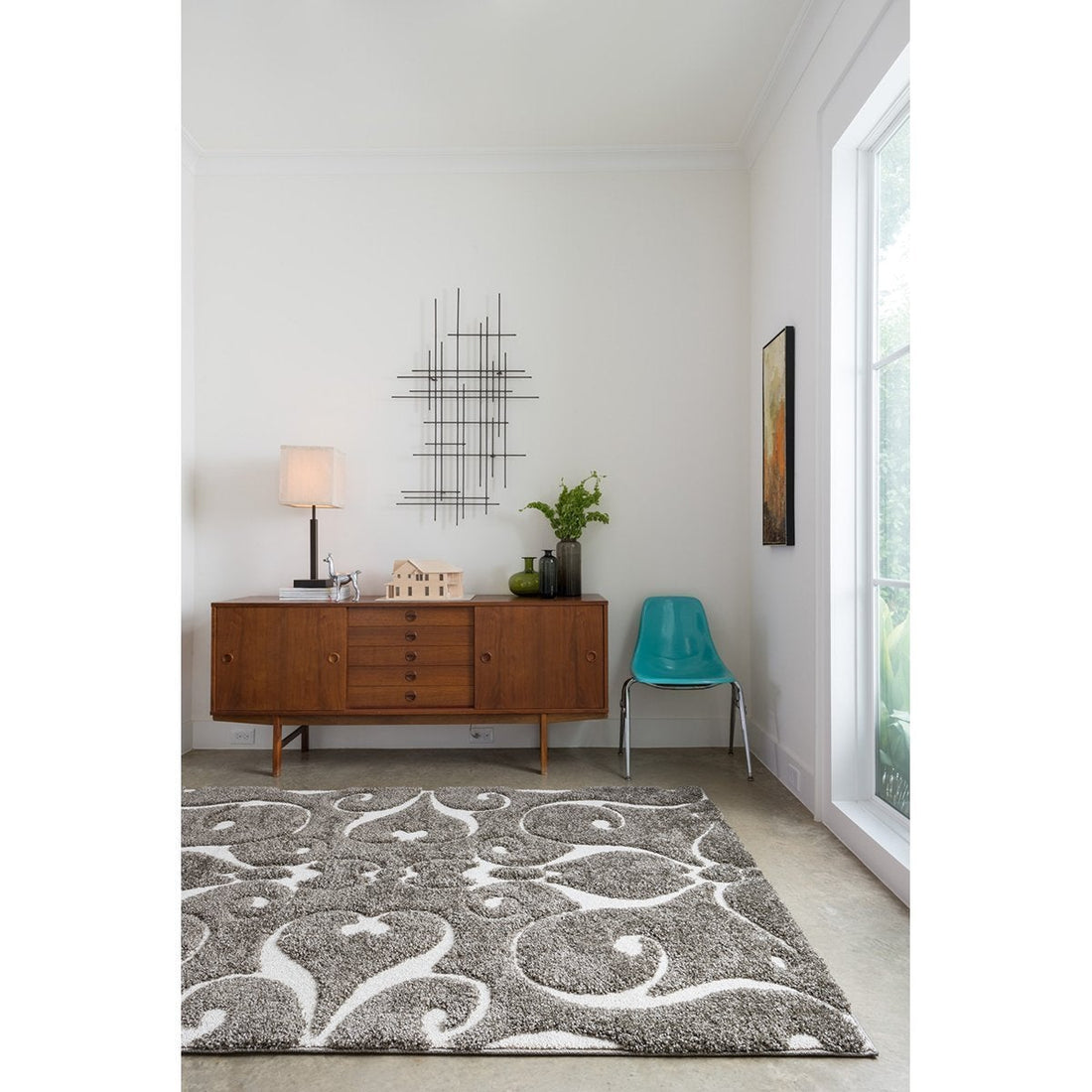 Loloi Enchant EN-07 Smoke Power-loomed Rug