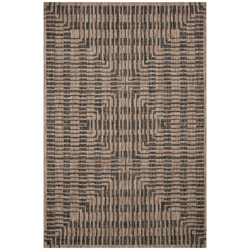 Loloi Isle IE-09 Rug, Brown, Black