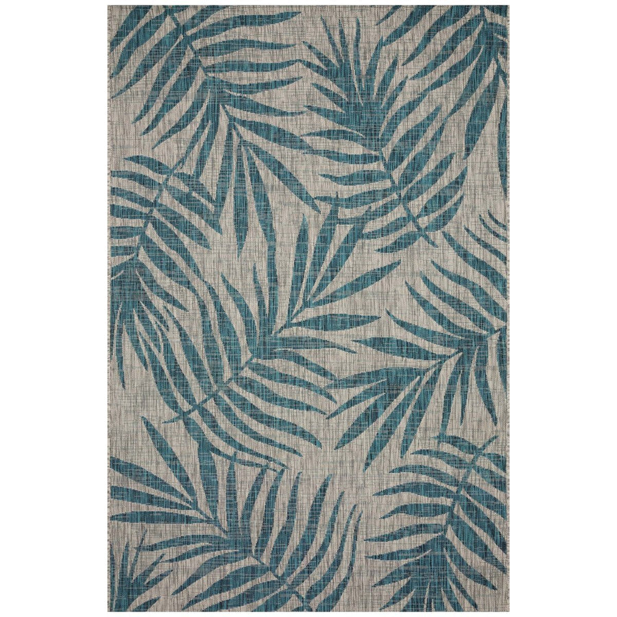 Loloi Isle IE-10 Rug, Grey, Aqua