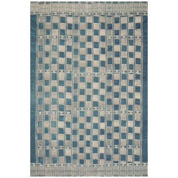 Loloi Mika MIK-08 Blue Ivory Power Loomed Rug