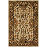 Loloi Victoria VK-02 Ivory and Dark Taupe Rug