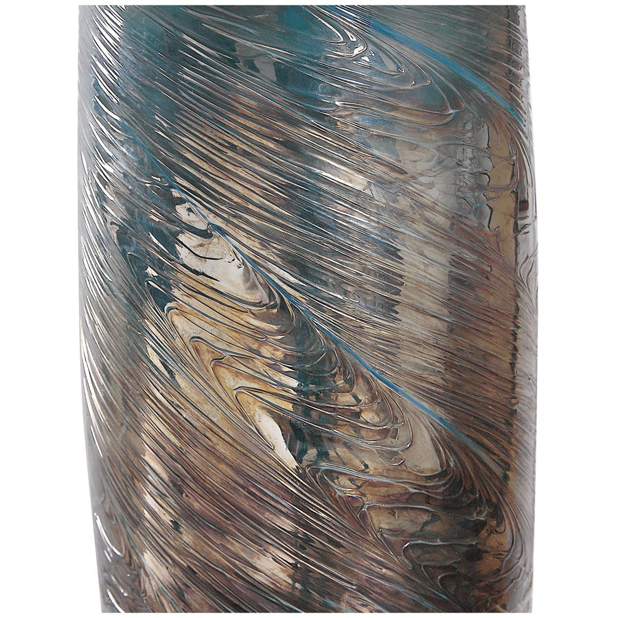 Uttermost Olesya Swirl Glass Table Lamp