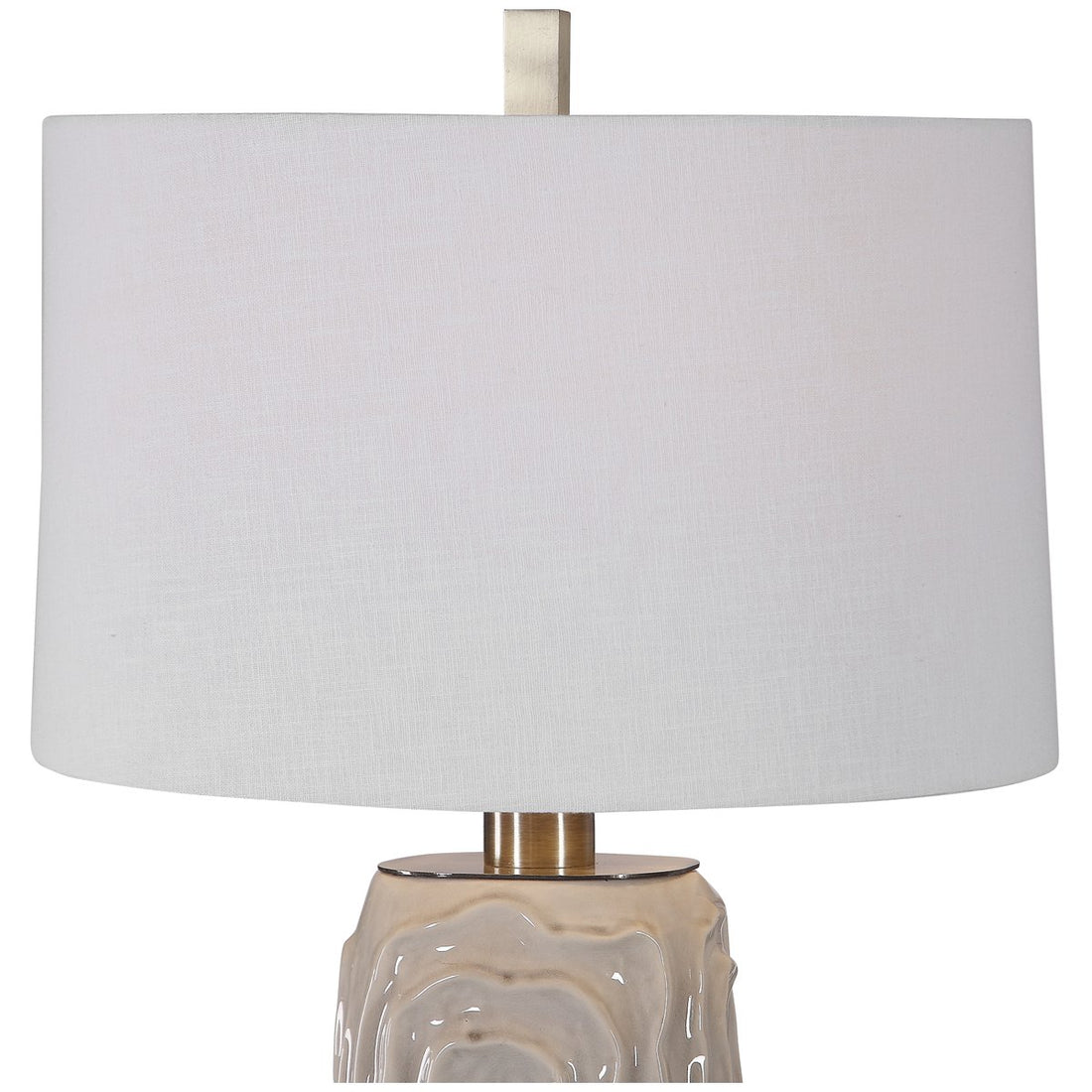 Uttermost Zade Warm Gray Table Lamp