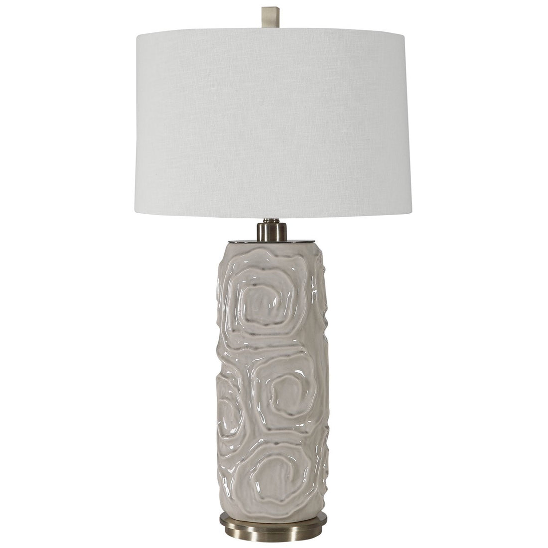 Uttermost Zade Warm Gray Table Lamp