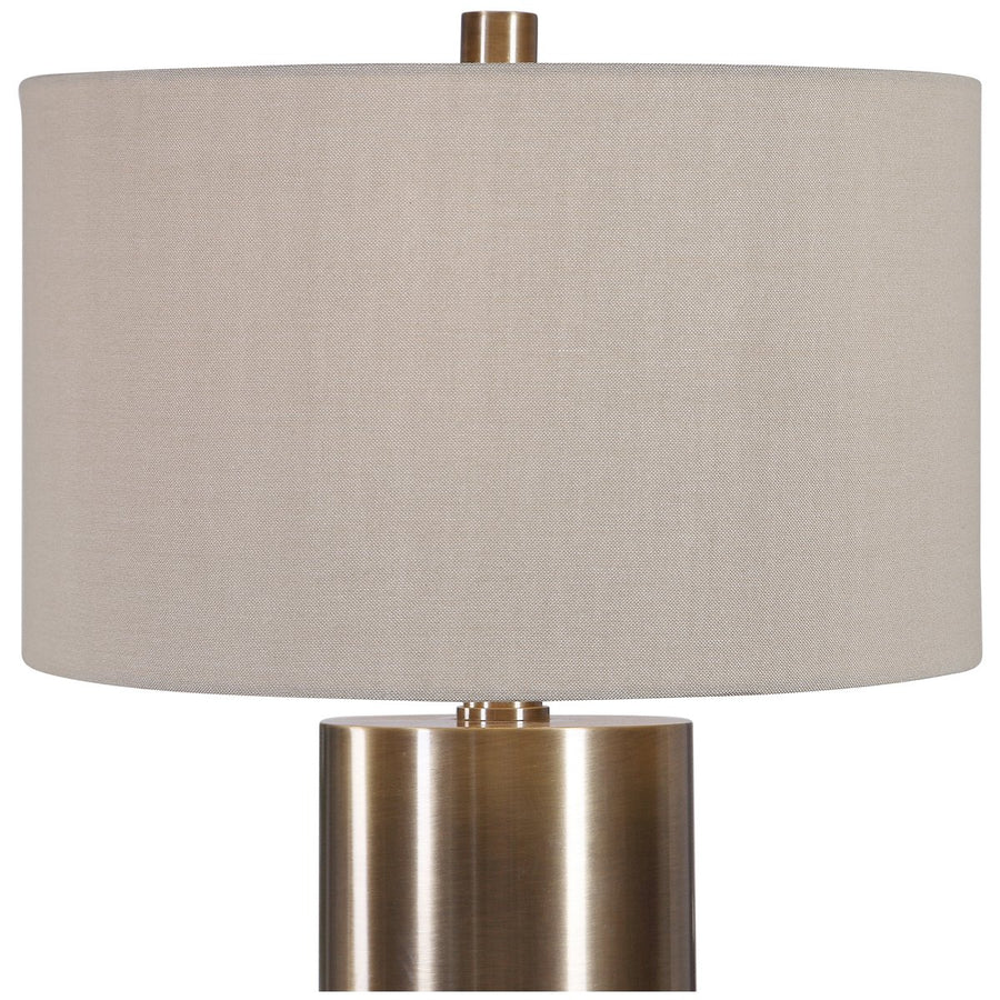 Uttermost Taria Brushed Brass Table Lamp