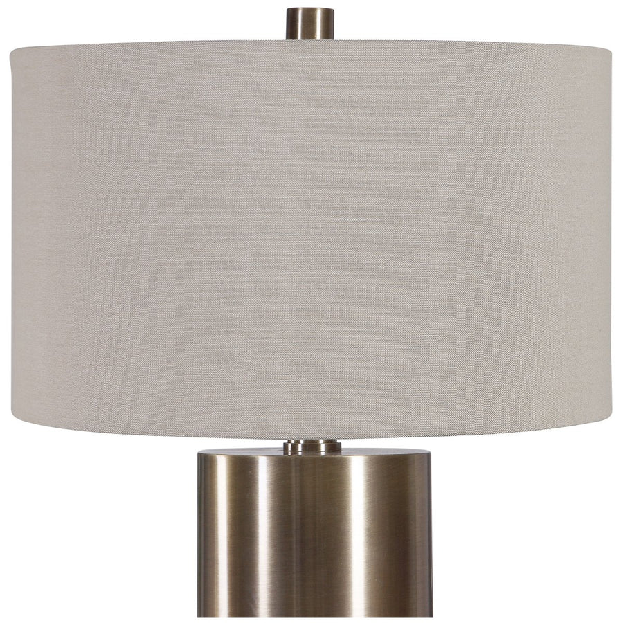 Uttermost Taria Brushed Brass Table Lamp