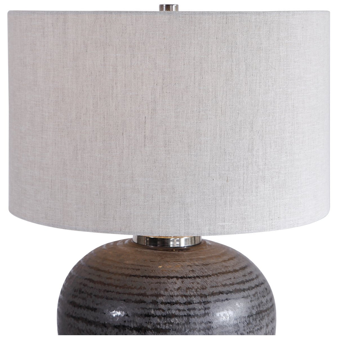 Uttermost Mikkel Charcoal Table Lamp