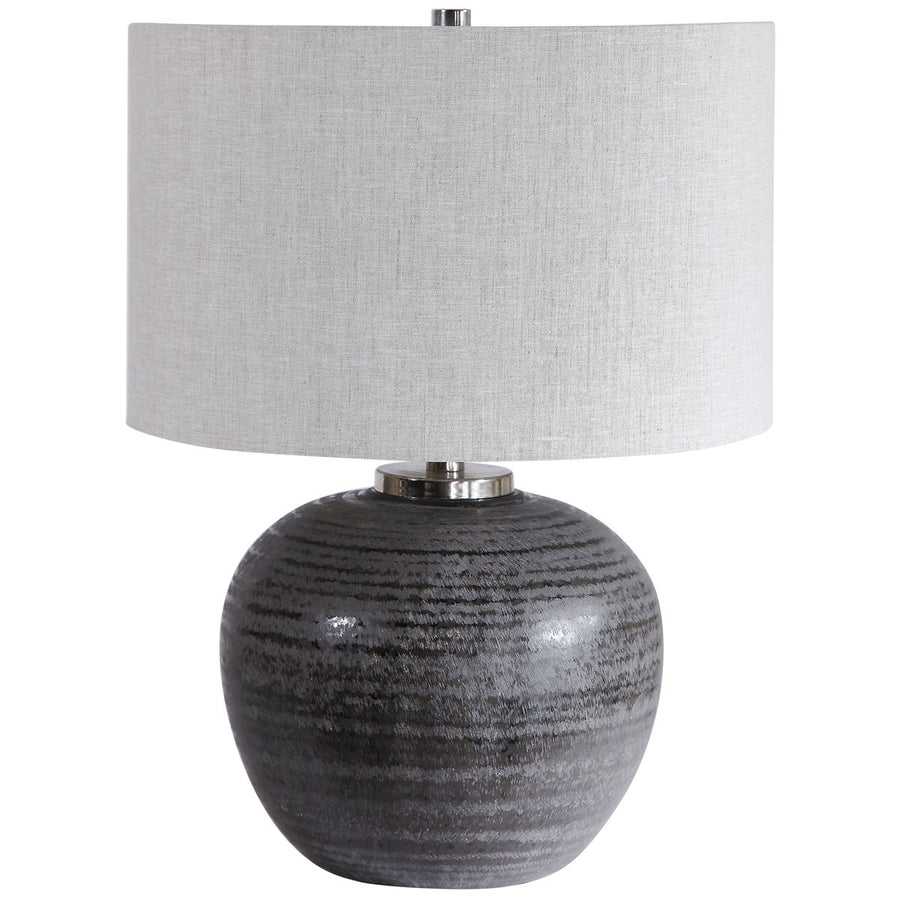 Uttermost Mikkel Charcoal Table Lamp