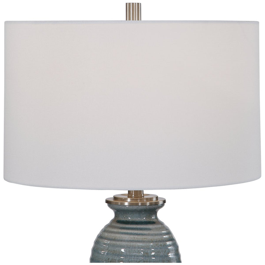 Uttermost Zaila Light Blue Table Lamp