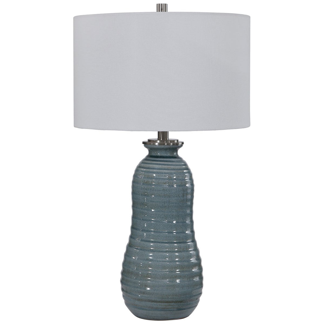 Uttermost Zaila Light Blue Table Lamp